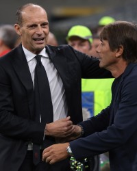 阿莱格里回应孔蒂：我只是遗憾本赛季踢不了欧冠，希望下赛季能踢